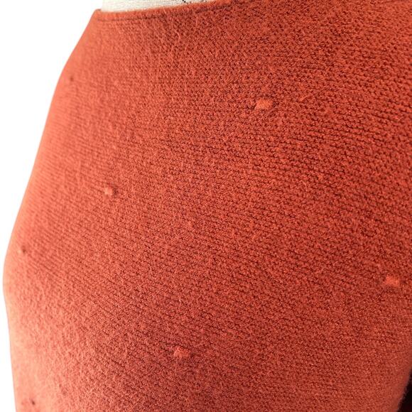 M Made in Italy orange long sleeve sweater - Picture 3 of 7